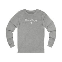 Load image into Gallery viewer, Run With Joy - Simple - Long Sleeve Tee