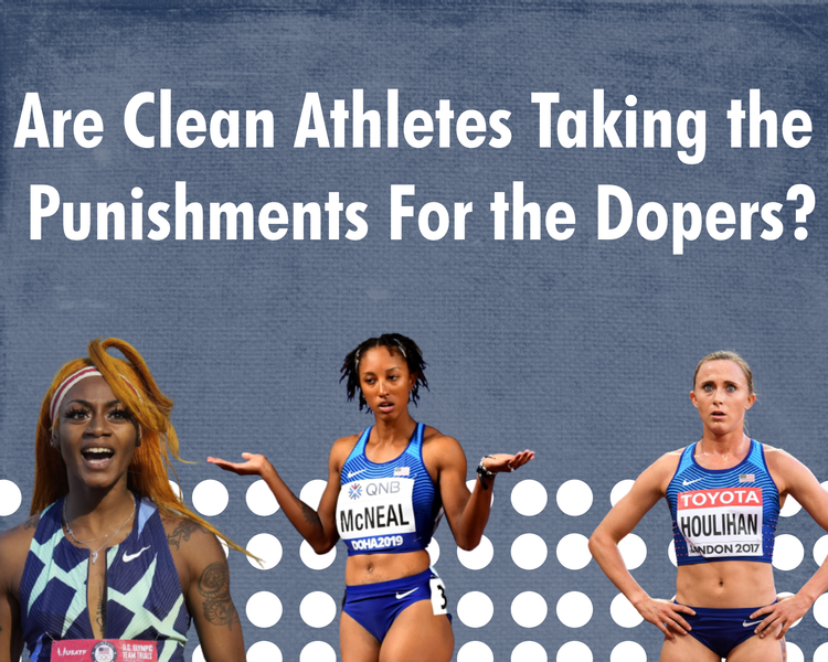 Are clean athletes taking the punishments for the dopers?