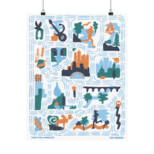 Load image into Gallery viewer, Twin Cities Poster
