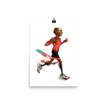 Load image into Gallery viewer, Kipchoge Breaking 2 Print
