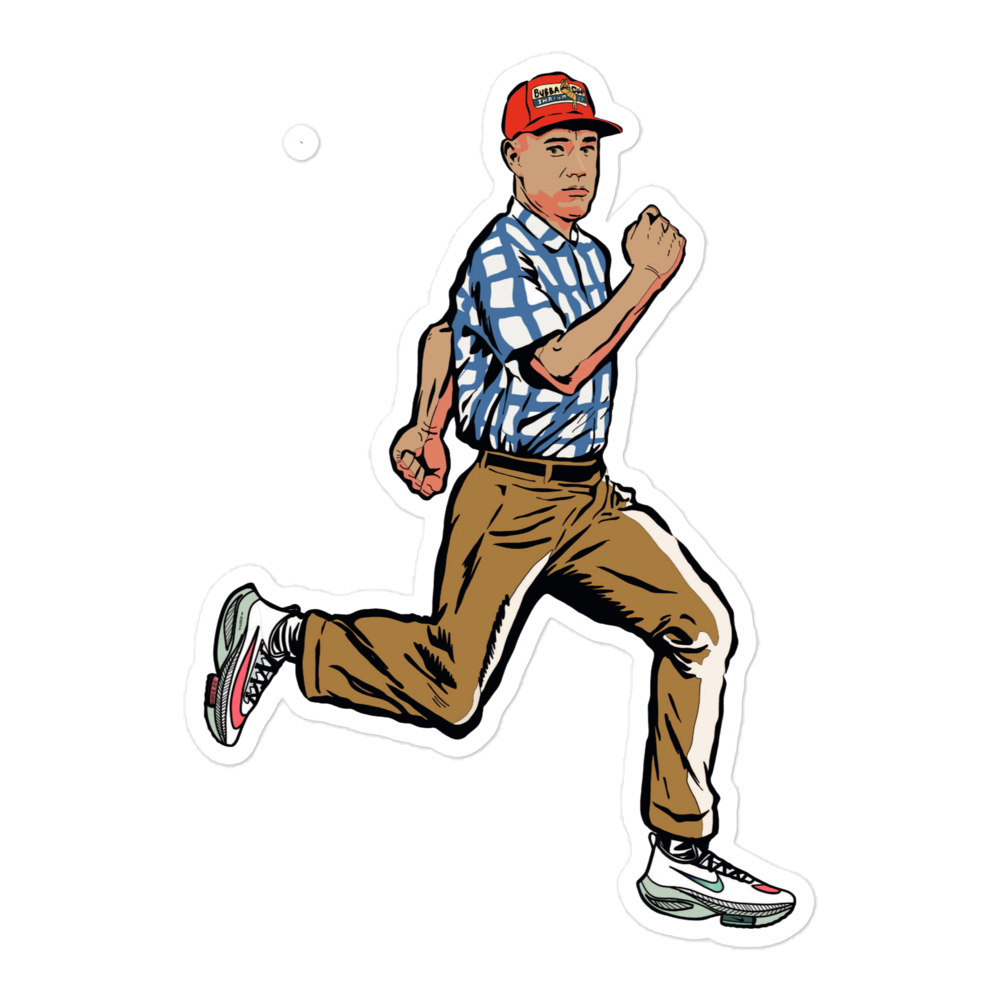 Run Forrest Run Alphafly Sticker